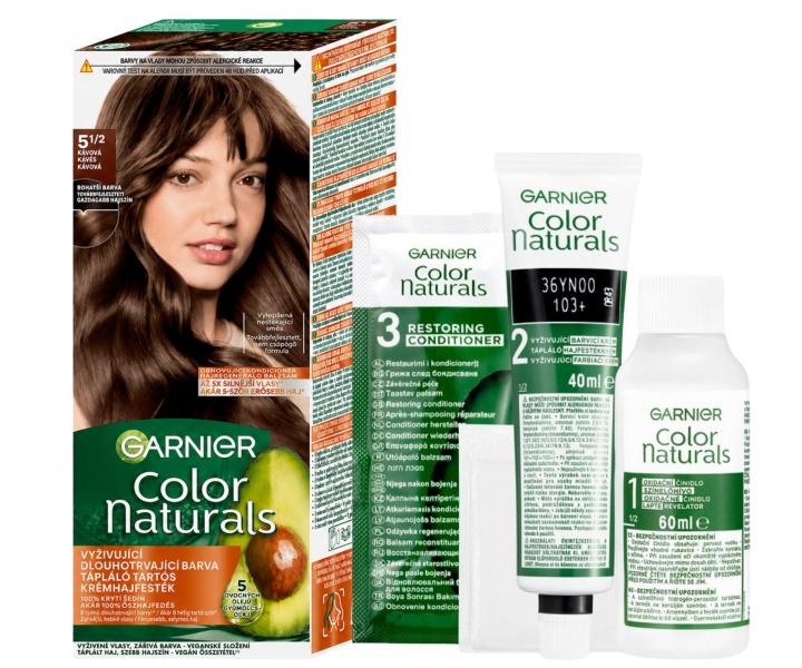 Farba do trwa�ej koloryzacji Garnier Color Naturals 5 1/2 espresso