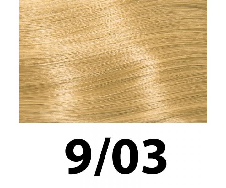 Farba do wosw Subrina Professional Permanent Colour 100 ml - 9/03 bardzo jasny blond naturalny zoty