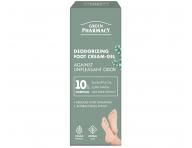 Krem-el dezodorujcy do stp przeciw poceniu Green Pharmacy Deodorizing Foot Cream-Gel - 75 ml