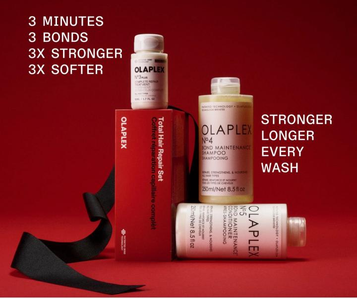 Zestaw upominkowy regeneruj�cy i wzmacniaj�cy w�osy zniszczone Olaplex Total Hair Repair Set