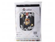 Mska peleryna do strzyenia wosw i brody Barbertime Smoky Pro Barber Cape XL - czarna