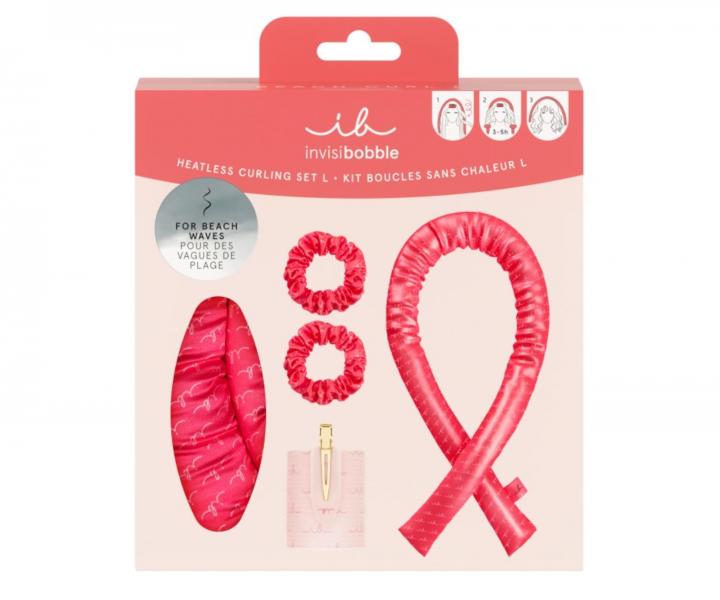 Zestaw do tworzenia plaowych fal Invisibobble Beach Curl L Heatless Curling Set