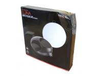 Lusterko okrge z uchwytem Original Best Buy Luna 28 cm - czarne - uszkodzone opakowanie