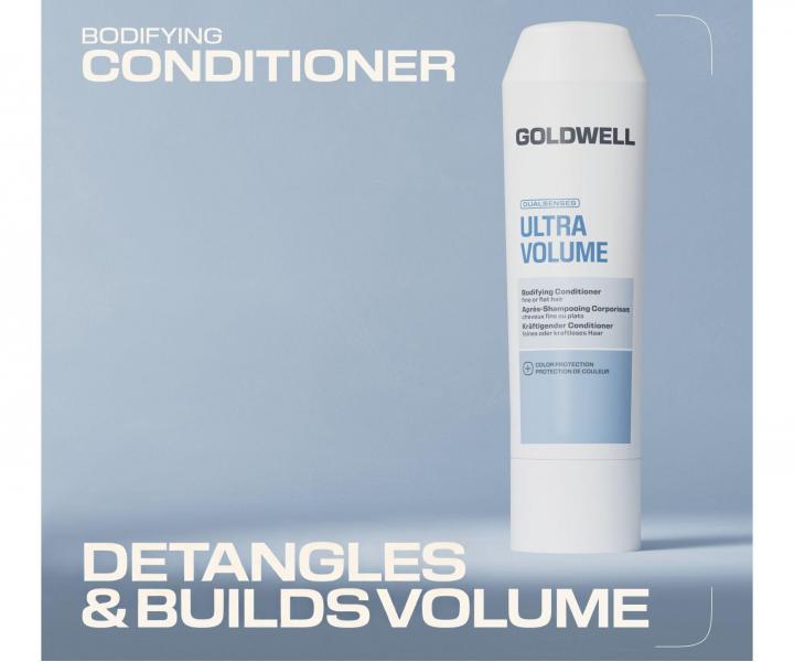 Od�ywka nadaj�ca obj�to�� w�osom cienkim i oklapni�tym Goldwell Dualsenses Ultra Volume Bodifying Conditioner - 200 ml