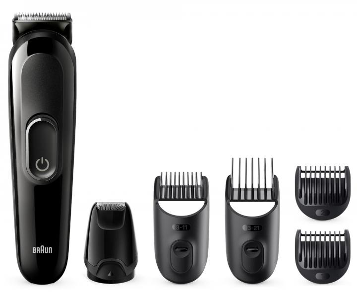 Trymer do w�os�w i brody Braun Series 3 MGK3410 - czarny