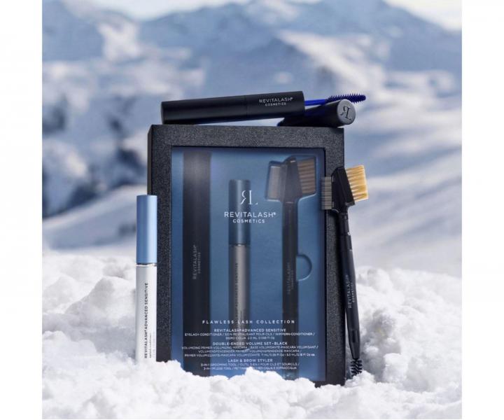 Zestaw upominkowy do rz�s dla oczu wra�liwych RevitaLash Flawless Lash Collection Sensitive + tusz do rz�s i szczoteczka gratis