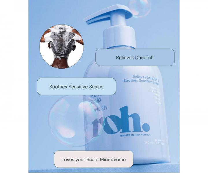 Szampon koj�cy do wra�liwej i problematycznej sk�ry g�owy ROH The Reset Scalp Wash - 350 ml