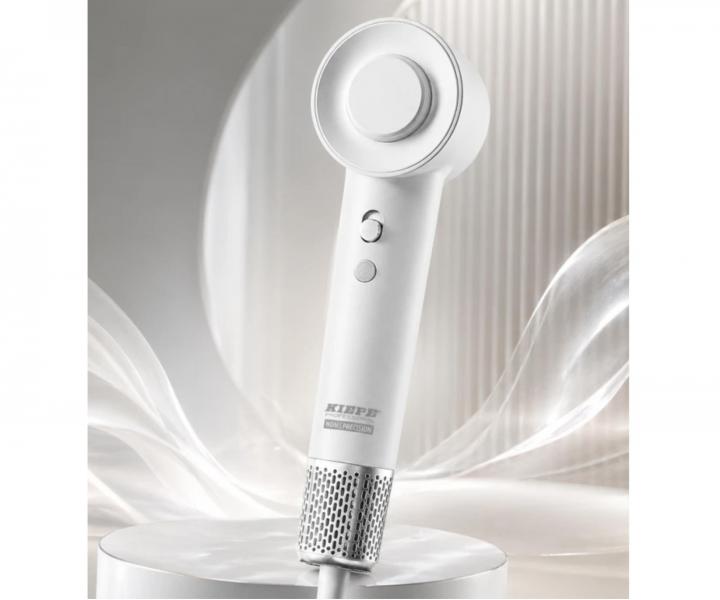 Suszarka do w�os�w Kiepe Professional Home Precision BLDC - 1100 W - bia�a + szczotka Kiepe gratis