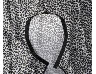 Peleryna fryzjerska do strzyenia wosw Eurostil Professional - lampart - na rzep