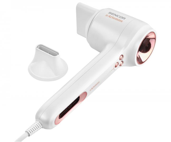 Suszarka do wosw z dyfuzorem Sencor Artemiss High Speed Hair Dryer SHD 9150RS - 1500 W - biaa