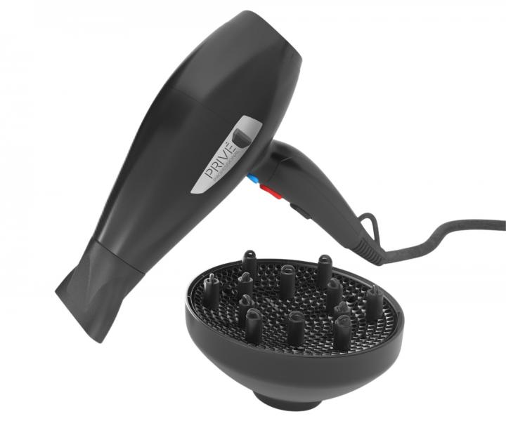 Profesjonalna suszarka do w�os�w Kiepe Priv� Hyper+ Professional - 2100 W - czarna