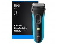 Golarka foliowa Braun Series 3+ 3040s - czarno-turkusowa