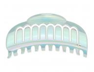 Du�a klamra do w�os�w do uprawiania sportu Invisibobble Clipstar L Flexibobble - niebieska per�owa