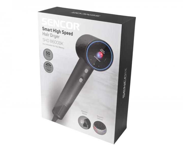 Suszarka do w�os�w Sencor Smart High Speed Hair Dryer SHD 8600BK - 1600 W - czarna