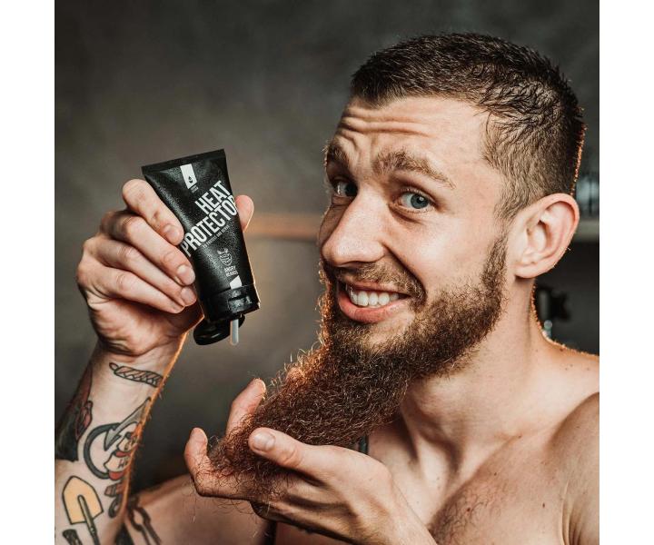 Ochrona termiczna do brody Angry Beards Heat Protector Johny Storm - 75 ml