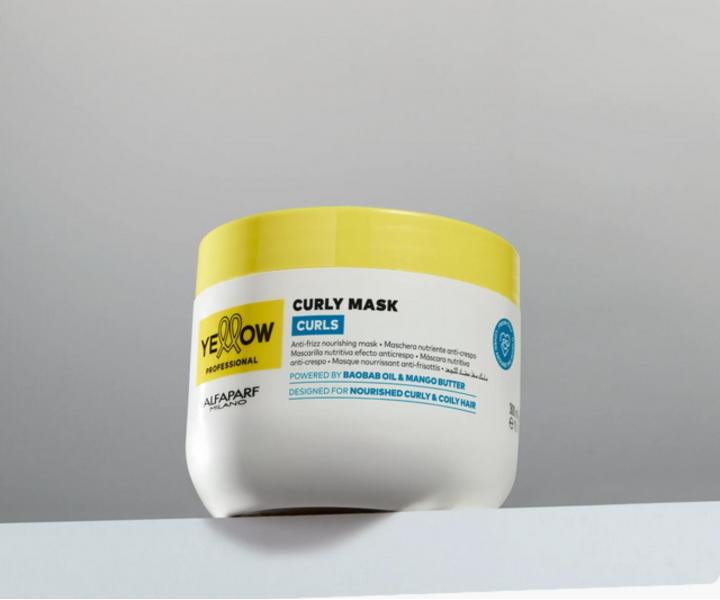 Maska do w�os�w falowanych, kr�conych i afro Yellow Professional Curls Curly Mask - 300 ml