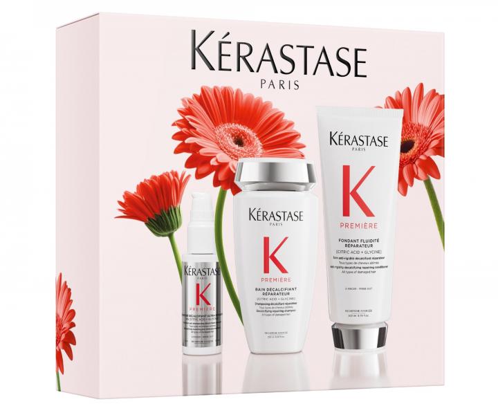 Zestaw upominkowy odbudowuj�co-dekalcyfikuj�cy do w�os�w zniszczonych K�rastase Premi�re Set