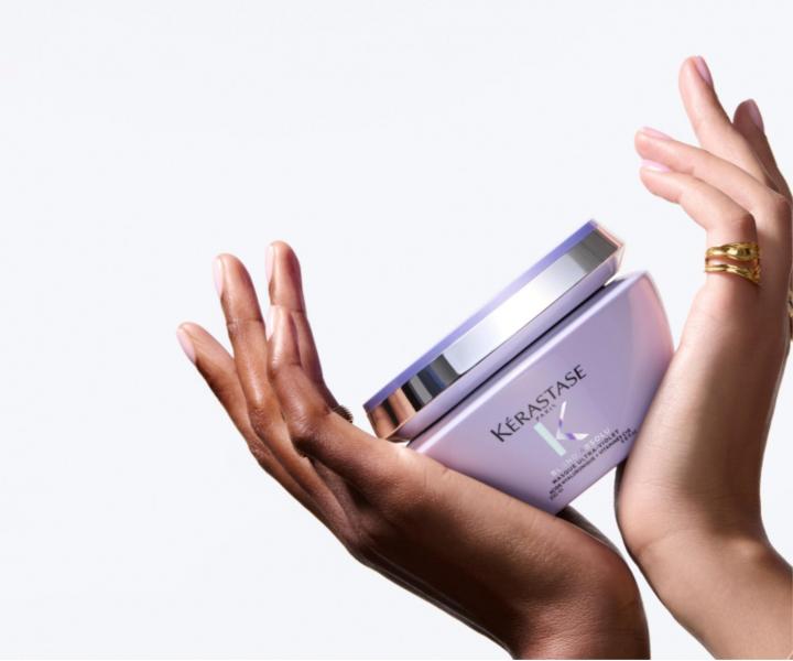 Maska neutralizuj�ca ��te tony K�rastase Blond Absolu Masque Ultra-Violet - 200 ml