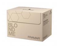 Profesjonalna folia fryzjerska aluminiowa z toczeniem Framar X Schwarzkopf Professional BlondMe - 97,5 m - zota