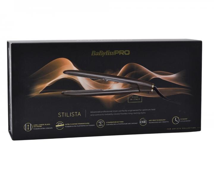 Profesjonalna prostownica do w�os�w BaByliss Pro Stylista Styler BAB3550E - metaliczna szara