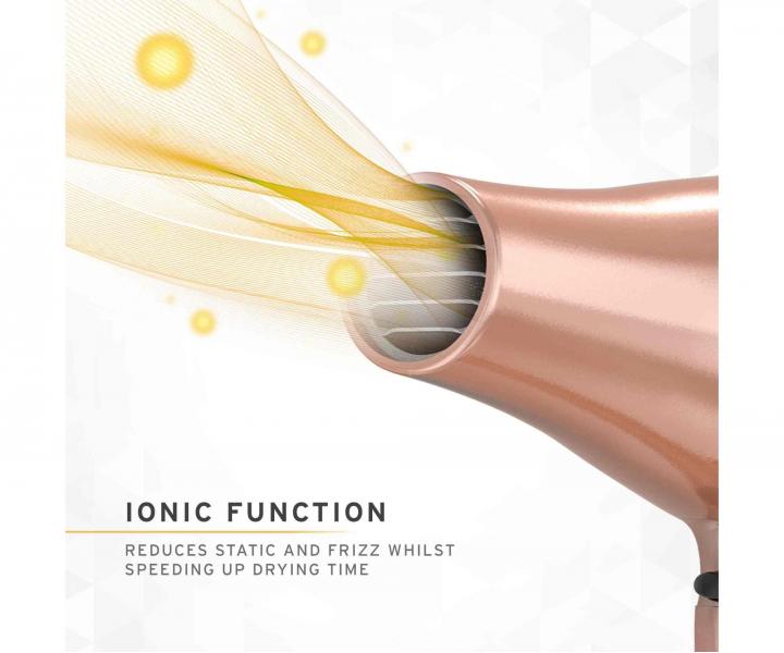 Profesjonalna suszarka do w�os�w Wahl Professional Pro Keratin Hair Dryer 4341-0470 - 2200 W - r�owo-z�ota