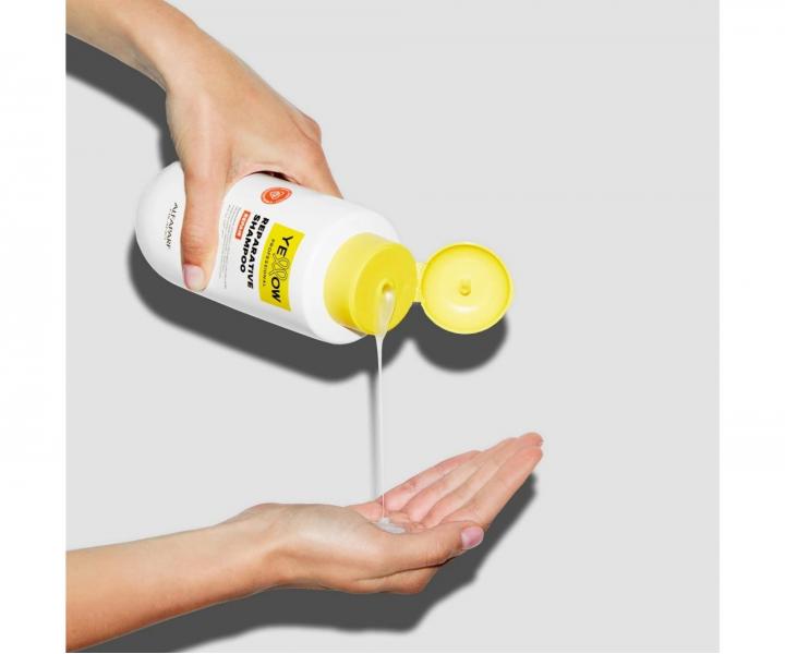 Szampon regeneruj�cy do w�os�w zniszczonych Yellow Professional Repair Reparative Shampoo - 500 ml