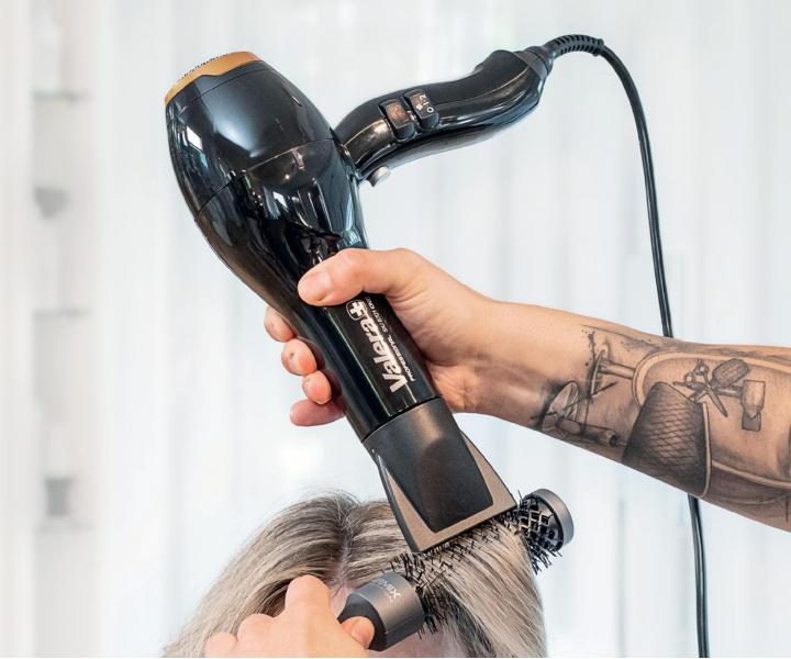 Profesjonalna suszarka do wosw Valera Swiss Silent Jet SXJ 8701 RC - 2200 W, czarna