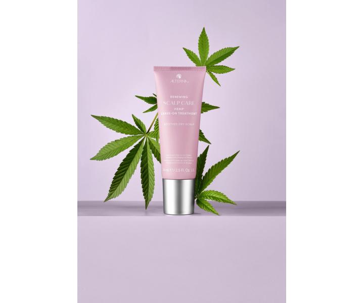 Kuracja koj�ca do suchej sk�ry g�owy bez sp�ukiwania Alterna Renewing Scalp Care Hemp - 74 ml