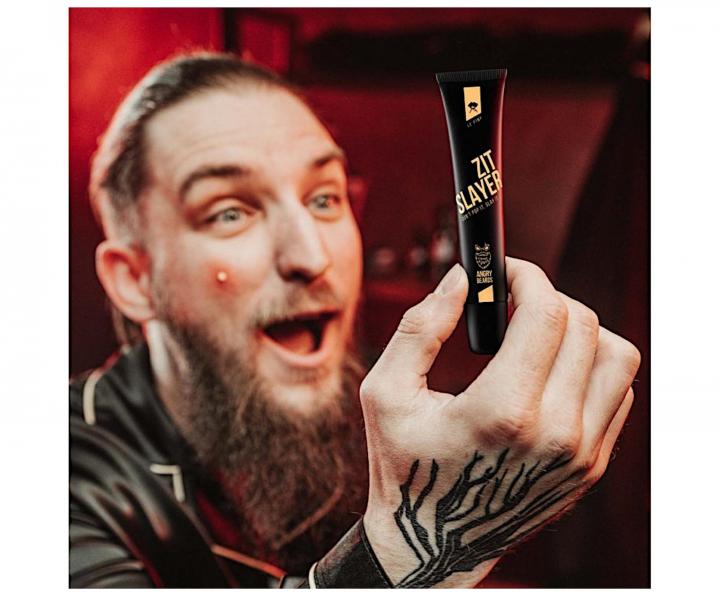 �el przeciwtr�dzikowy dla m�czyzn Angry Beards Zit Slayer Le Pimp - 15 ml (bonus)