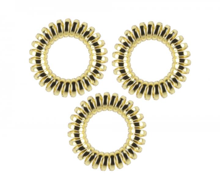 Zestaw klamra do w�os�w i gumki spiralki Invisibobble Apr�s-Ski Golden Glamour