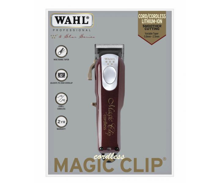 Profesjonalna maszynka do w�os�w Wahl Magic Clip Cordless 08148-2316H - rozpakowana