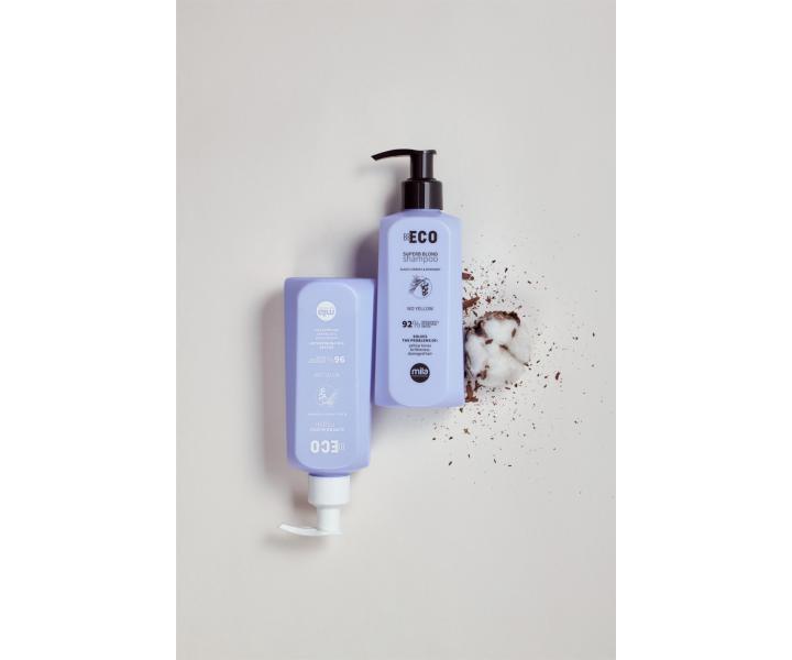 Szampon neutralizuj�cy ��te tony Mila Professional Be Eco Superb Blond Shampoo - 900 ml