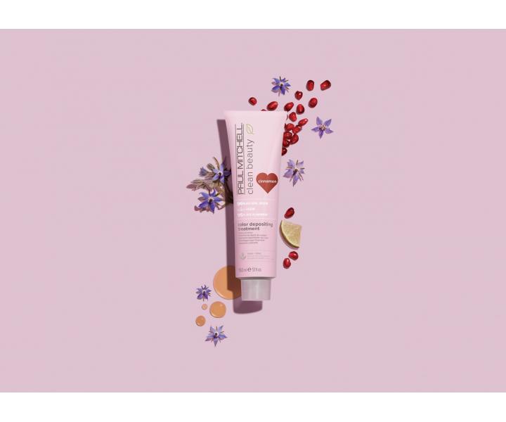 Odywcza maska koloryzujca Paul Mitchell Clean Beauty Color Depositing Treatment - cynamonowa - 150 ml