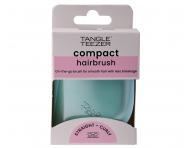 Szczotka do rozczesywania w�os�w Tangle Teezer Compact Styler Teal Matte Chrome - turkusowa