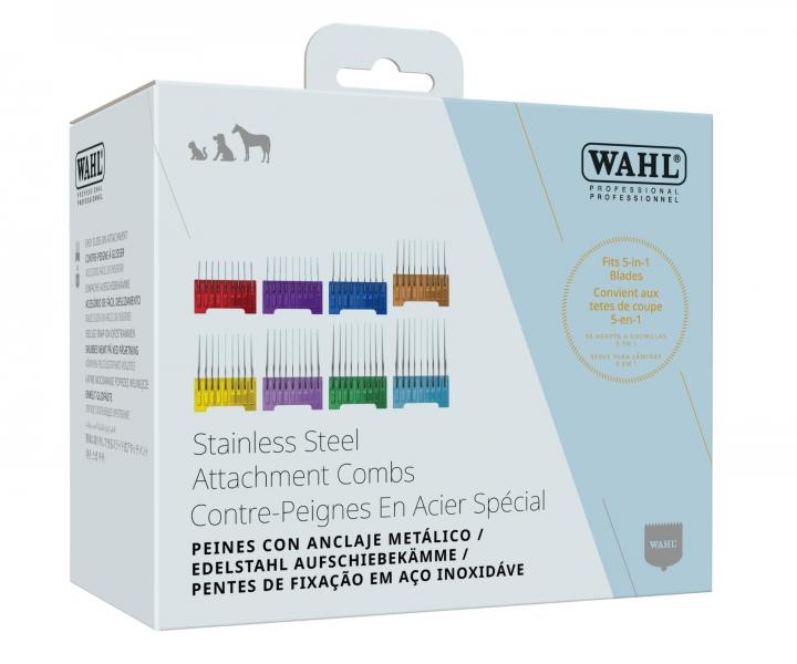 Zestaw nasadek metalowych Wahl Stainless Steel Attachments Combs 3027903 - 8 szt.