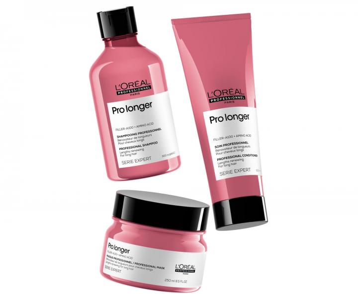 Maska odbudowujca do wosw dugich Loral Professionnel Serie Expert Pro Longer - 250 ml