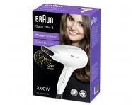 Suszarka do w�os�w Braun Satin Hair 3 HD 380 - 2000 W - bia�a