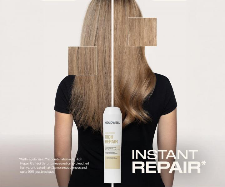 Od�ywka regeneruj�ca do w�os�w suchych i zniszczonych Goldwell Dualsenses Rich Repair Restoring Conditioner - 200 ml