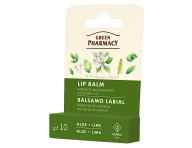 Balsam nawil�aj�cy do ust z aloesem i limonk� Green Pharmacy Lip Balm - 3,6 g