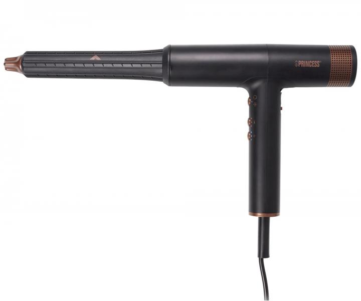 Wielofunkcyjna suszarko-lok�wka do w�os�w z siedmioma nasadkami Princess Airstyler Pro - 2000 W - czarna