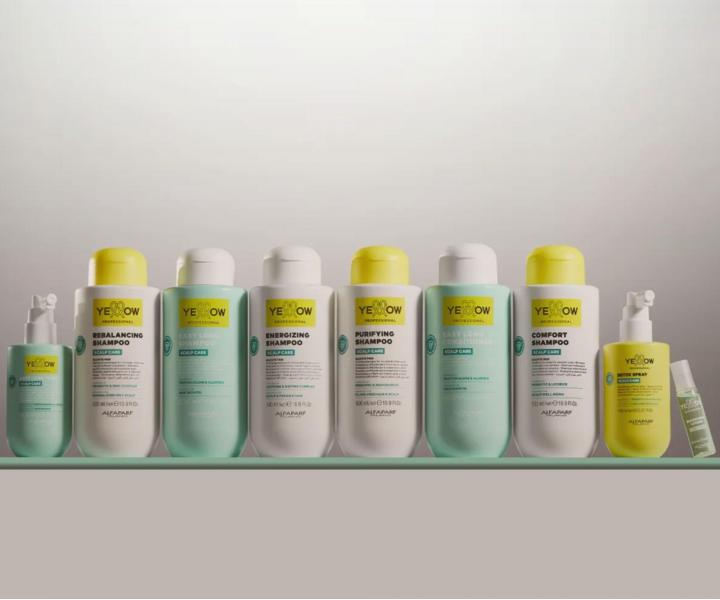 Szampon wzmacniaj�cy do w�os�w ze sk�onno�ci� do wypadania Yellow Professional Scalp Care Energizing Shampoo - 500 ml