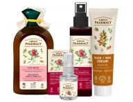 Zestaw upominkowy do wosw suchych i zniszczonych z granatem i olejem arganowym Green Pharmacy