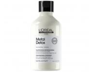 Szampon do wosw farbowanych i zniszczonych Loral Professionnel Serie Expert Metal Detox - 300 ml