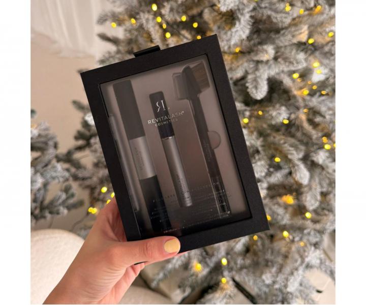 Zestaw upominkowy do brwi RevitaLash Flawless Brow Collection RevitaBrow Advanced + dwustronny �el i szczoteczka do rz�s gratis