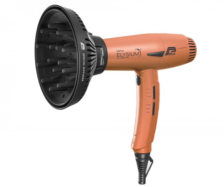 Profesjonalna suszarka do wosw z dyfuzorem Parlux Elysium Copper - 2300 W - miedziana