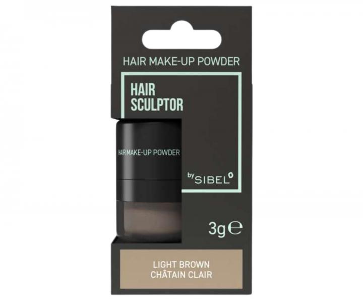 Puder do maskowania odrost�w i siwych w�os�w Sibel Hair Make-up Powder