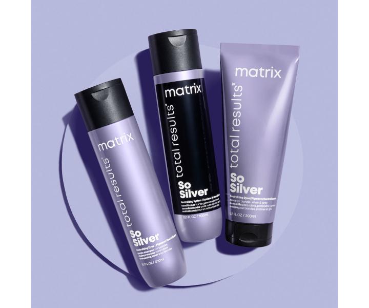 Maska do w�os�w blond i rozja�nianych Matrix So Silver - 200 ml