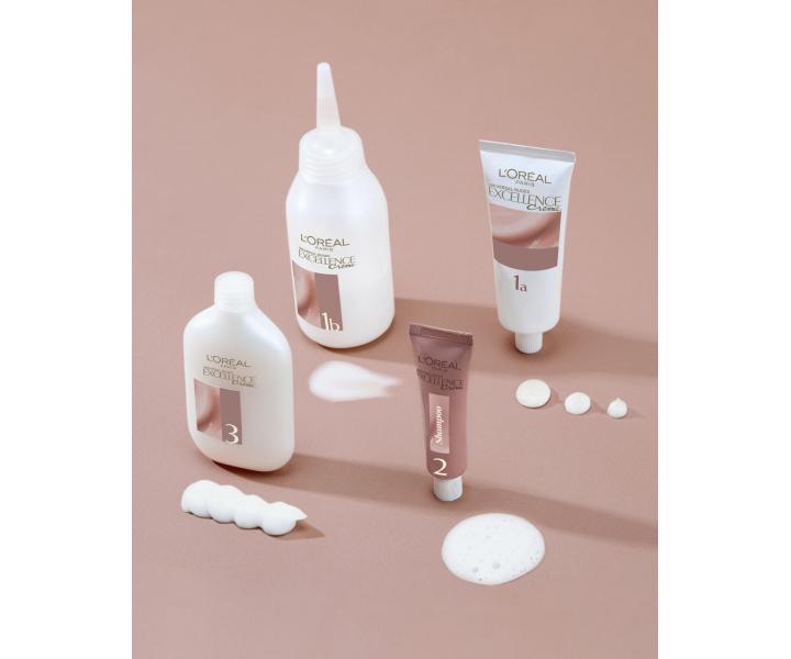 Farba do trwaej koloryzacji wosw Loral Excellence Universal Nudes 3U ciemny brz