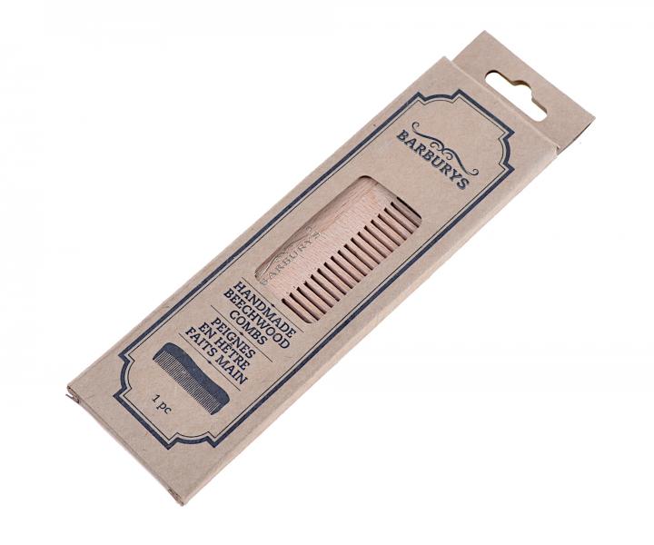 Grzebie z drewna bukowego Sibel Barburys Steamed Beech Wood 01 - 17 x 5,5 cm