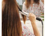 Prostownica i lokwka do wosw 2 w 1 Sencor SHI 4600GD - perowo-biaa